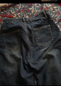 Stylish Wide Leg Denim Jeans