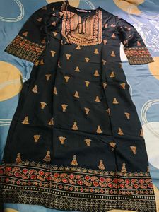 Beautiful Teal Ethnic Kurta Set