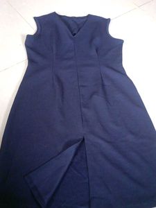 Classic Navy Blue Blouse