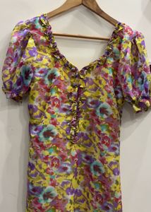 Vibrant Floral Kurta Set