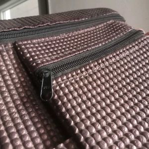 Textured Travel Pouch with Zipper