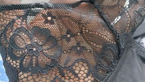 Beautiful Black Laced Panty.