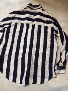 Classic Striped Button-Up Shirt