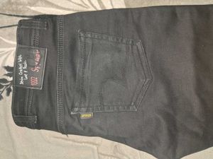 Classic Black Denim Jeans