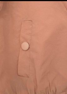 Light Pink Bomber Jacket