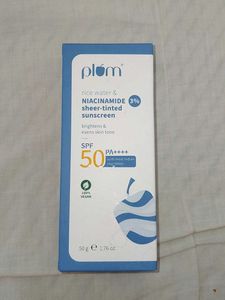Plum Rice Water & Niacinamide Tinted Sunscreen
