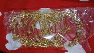 Kashmiri ghungroo bangle pack of 8