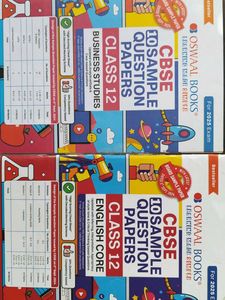 combo of Business studies and English Core Oswal s
