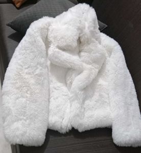 ❗ White Faux Fur ❗Jacket
