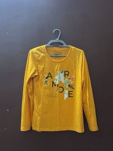 Yellow Long Sleeve Top