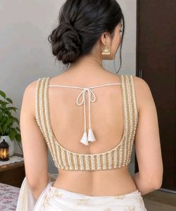 Stunning Beaded Ethnic Blouse