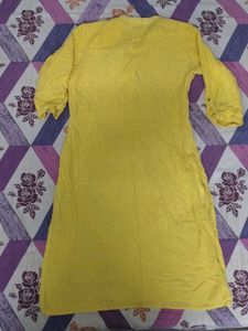 Vibrant Yellow Kurta
