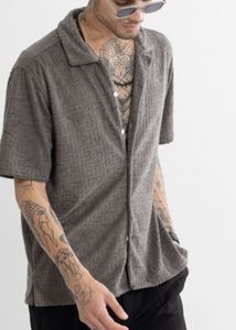 Men's Textured Short Sleeve Shirt