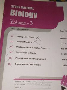 Class 11 Biology Textbook