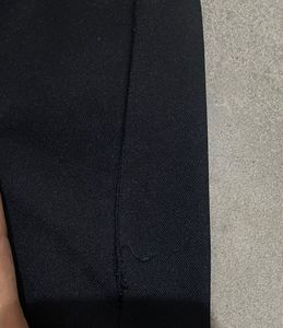 Dark Blue Pencil Mini Skirt