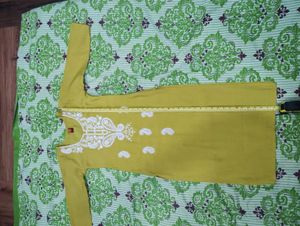 Mustard Yellow Kurta