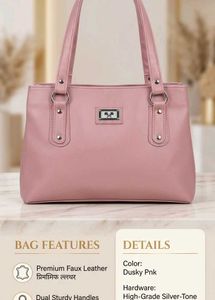 Fully new  stylish Pink Handbag