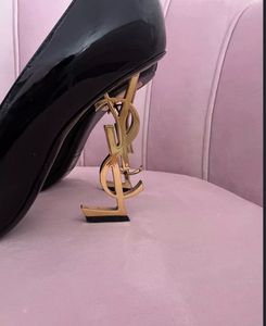 Saint Laurent Black Patent Heels👠