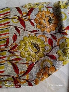 2 Used Nylon Saree - Mint Condition