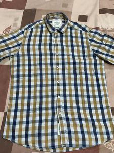 Men's Slim Fit Plaid Shirt