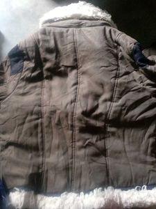 Brown Fur Lined Jacket