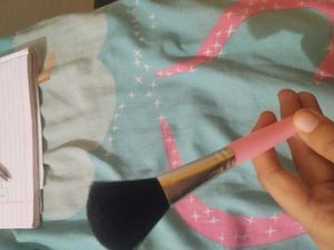 Pink Makeup Brush