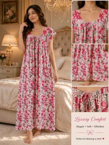 🇳🇿💫🎀Elegant Floral Nightgown