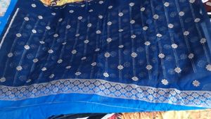 Blue Saree