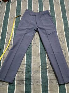 Men's Grey Formal Trousers