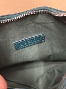 Stylish Teal Croc Embossed Shoulder Bag