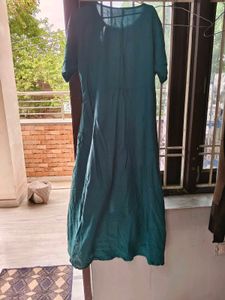 Elegant Teal Embroidered Kurta