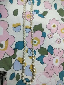 white pearl maala pack of 2