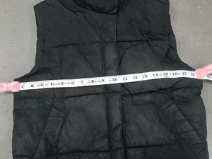 Black Puffer Vest