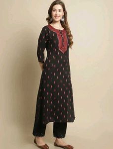Cotton Embroidred Kurti