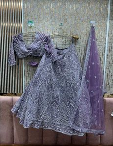 Sparkling Lavender Lehenga Choli