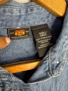 route 66 Classic Blue Denim Shirt