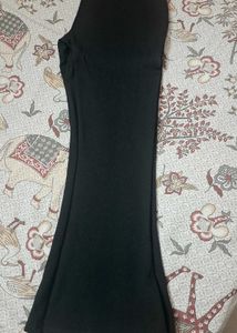 Black Flared Pant