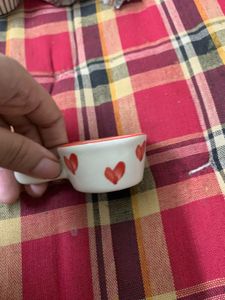 5 Ceramic Heart Showpiece