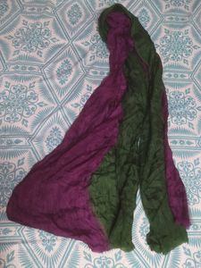 Dual Shade Silk Dupatta