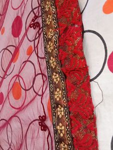 Red Dupatta ♥️