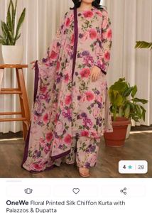 Vibrant Floral Print Blouse