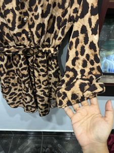 Leopard Print Long Sleeve coord set
