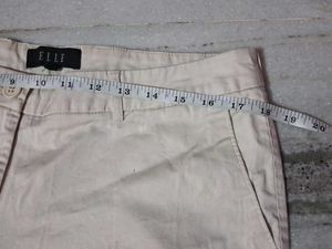 Chic Beige Straight Leg Trousers