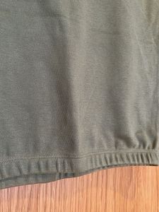 Olive Green Sleeveless Crop Top