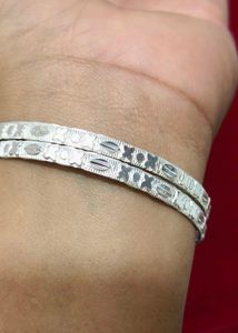 pure silver Bangles