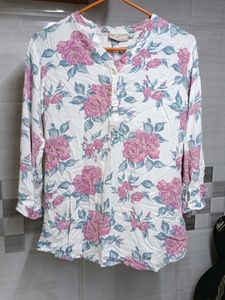 Floral Print Blouse