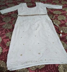 Inner Attached Pure Chicken Work Kurta Size Issues