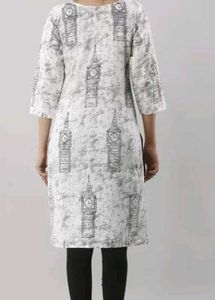 London Print Tunic Dress