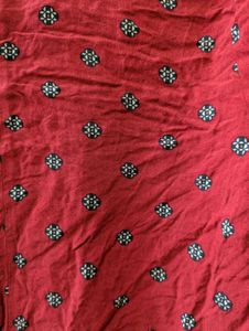 Abercrombie &amp; Fitch Red Floral Top