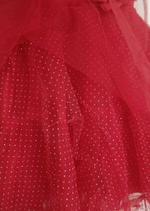 Red Party dress 👗 Rakhi special